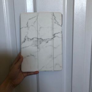 White marble 6th Gen. iPad case